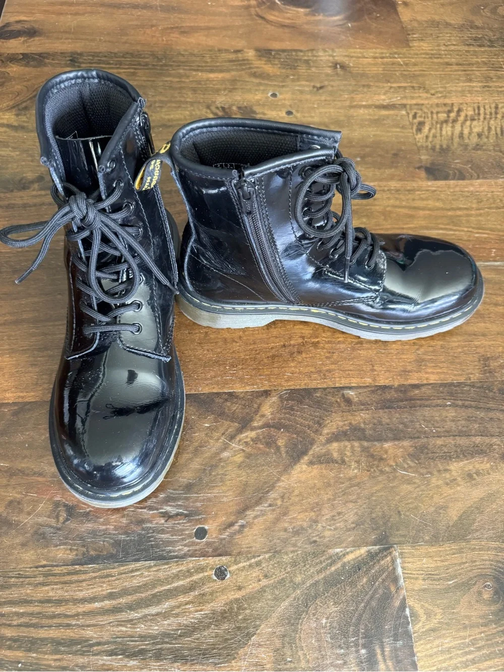 Dr. Martens glossy black